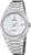 Reloj Festina para mujer con correa de acero inoxidable plateada, esfera blanca y ventana de fecha.