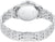 Pulsera de mujer con brazalete de eslabones metálicos y fondo de caja pulido