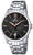 Reloj Festina para hombre con correa de acero inoxidable, esfera negra y visualización de hora