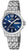 Festina Reloj de mujer con esfera azul y correa de acero inoxidable, visualización de hora