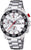 Reloj infantil Festina con correa de acero inoxidable, esfera blanca y bisel negro