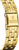 Festina Reloj para Hombre: cierre desplegable de acero inoxidable en tono dorado con logo grabado