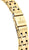 Pulsera de reloj para mujer con eslabones dorados y el logo FESTINA en el cierre.