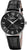 Reloj Festina para hombre con esfera negra y correa de cuero negra, bisel redondo