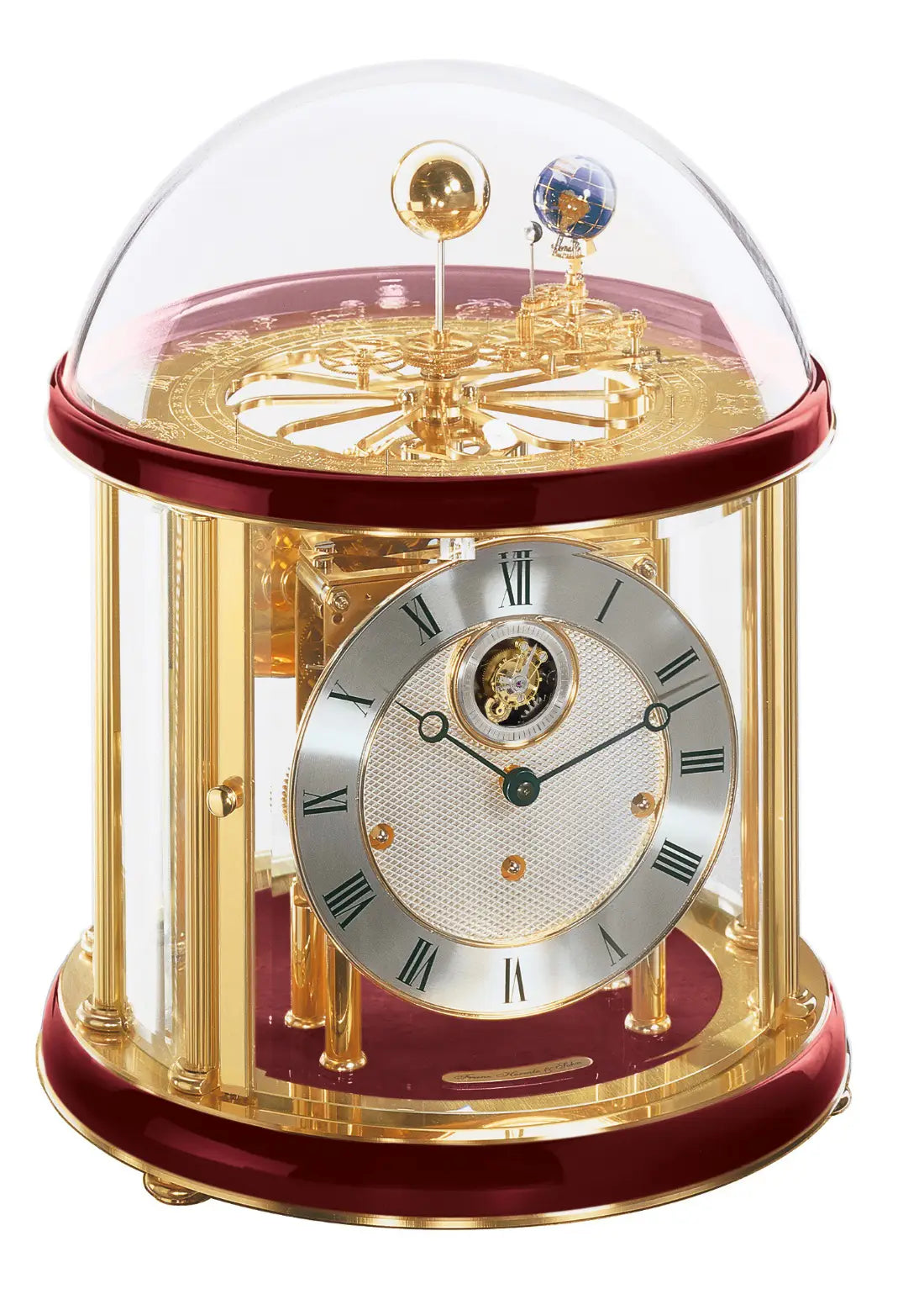 Hermle Tellurium Tourbillon Latón 23069 • Tourbillon • Mecanismo de sonería de 8 días