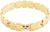Pulsera Tommy Hilfiger de eslabones con detalles de cristal y acabado dorado