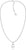 Collar con colgante de placa de identificación, joyería plateada de Tommy Hilfiger