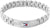 Pulsera de eslabones de acero inoxidable con grabado Tommy Hilfiger, eslabones plateados