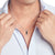 Collar de cadena veneciana con colgante rectangular plateado de Tommy Hilfiger
