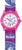 Reloj Scout para niña con correa rosa brillante y esfera redonda