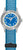 Reloj educativo Scout para niños con correa de tela azul, esfera redonda y manecillas