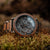 Holzkern Askja Herrenuhr Chronograph Walnuss/Marmor • Seiko VD53 Quarzwerk • Echtmarmor-Zifferblatt, Bild 3