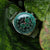 Holzkern Openhorizon 9010631018290 Herren Chronograph Grün/Silberfarben • Echter Marmor-Zifferblatt • Tachymeter-Lünette