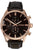 Holzkern Relational Herren Chronograph • Echter Schwarzer Marmor • Mineralglas