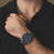 Holzkern Openhorizon Herren Chronograph • Miyota Quarzwerk • Echter Blauer Marmor, Bild 4