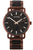 Holzkern Espressino Unisex-Armbanduhr Kaffee/Ahorn • Japanisches Quarzwerk • Echtes Holzarmband
