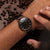 Holzkern Espressino Unisex-Armbanduhr Kaffee/Ahorn • Japanisches Quarzwerk • Echtes Holzarmband, Bild 3