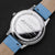 Holzkern Avatar Water Tribe Unisex Armbanduhr Marmor/Blau • Miyota Quarzwerk • Echter Blaumarmor-Zifferblatt, Bild 4