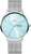 Reloj de hombre Danish Design con esfera azul, ventana de fecha y correa de malla de acero inoxidable