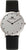 Reloj de hombre Danish Design con correa de cuero negra, esfera gris y visualización de fecha