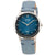 Boccia Titanium Royce 3320-01 Armbanduhr Blau • Saphirglas • Titan-Gehäuse