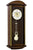 AMS W9714 Wanduhr Naturholz • Achteckiges Holzgehäuse • Präzises Quarzwerk
