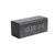 Despertador de bloque LED de madera con pantalla digital de hora y temperatura, carcasa de madera oscura, Karlsson