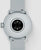 Funda de reloj inteligente híbrido Withings con sensor y correa de silicona gris