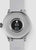 WITHINGS ScanWatch parte inferior del reloj con área de sensor circular en carcasa gris
