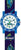 Reloj infantil con correa textil azul, esfera analógica y logo Scout, motivo verde claro