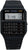 Reloj de pulsera para hombre, reloj negro de plástico con pantalla digital y teclado de calculadora