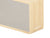 Karlsson Silver Mirror LED KA5879WD Wecker Naturholz • Netzbetrieb via USB • LED-Display mit Dimmer, Bild 4