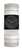 Reloj Jacob Jensen Linear 580 con brazalete plateado, esfera y manecillas negras