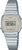 Reloj de mujer con pulsera de acero inoxidable plateado y pantalla digital rectangular