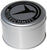 Caja de reloj de hombre Messerschmitt con relieve y acabado metálico mate