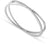 Pulsera de acero inoxidable, un segmento con incrustaciones de piedras y cierre plano, Bering 656-1117-170