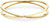 Pulsera de acero inoxidable en tono dorado de Bering con detalles de circonita y cierre