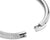 Pulsera de acero inoxidable con pavé de circonita y cierre deslizante