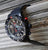 Vostok Europe Anchar reloj para hombre con esfera negra y correa de cuero azul