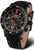 Vostok Europe Anchar reloj para hombre con esfera negra y correa de cuero negra