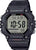Reloj digital para hombre con caja negra, pantalla digital y batería de 10 años