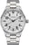 Reloj de pulsera Junkers para hombre con correa de acero inoxidable plateada y esfera de chapa ondulada, pantalla redonda