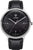 Reloj de hombre Junkers con esfera negra y correa de cuero negra