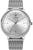 Reloj Junkers para hombre con correa de malla plateada y esfera redonda plateada