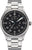 Reloj de piloto para hombre Junkers con esfera negra, correa de acero y visualización analógica