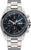 Reloj Junkers para hombre: brazalete de acero, esfera azul de cronógrafo, automático