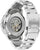 Fondo de reloj Bulova Marine Star para hombre con movimiento automático visible, acero inoxidable