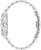 Pulsera de acero inoxidable en tono plateado para reloj Bulova de hombre, eslabones giratorios