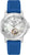 Reloj de mujer Bulova con esfera de nácar, automático, correa de caucho azul