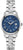 Reloj Bulova para mujer con pulsera de acero inoxidable, esfera azul, números romanos y ventana de fecha